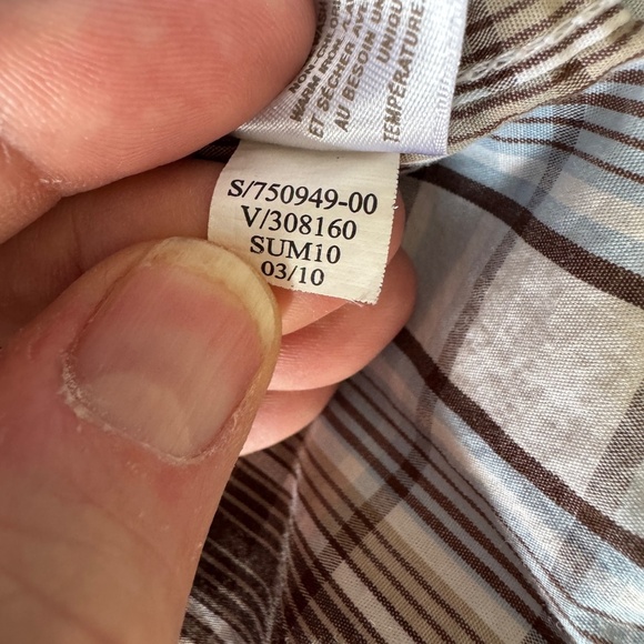 Old Navy Men's Western Plaid Linen Blend Pearl Snap Shirt Medium Cowboy Rodeo - Picture 9 of 14